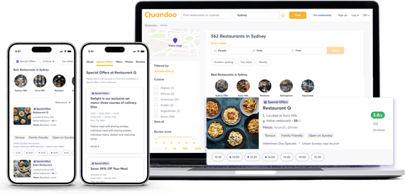 restaurant offer promotion special offers