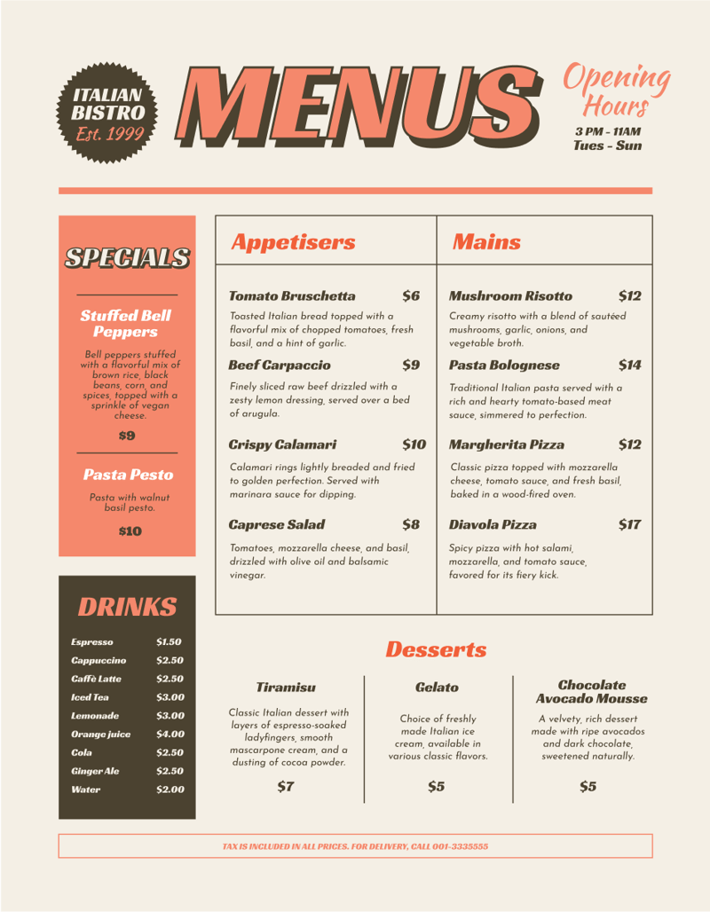 How to Create a Restaurant Menu That Sells | Quandoo for Restaurants UK