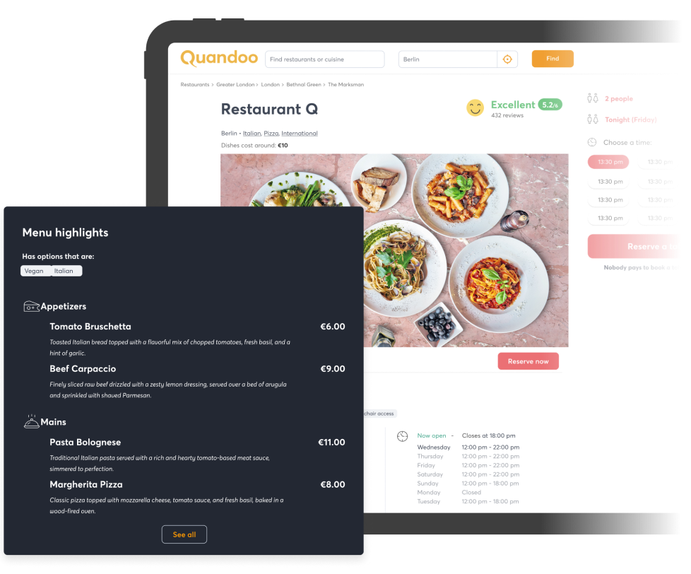How to Create a Restaurant Menu That Sells | Quandoo for Restaurants ...