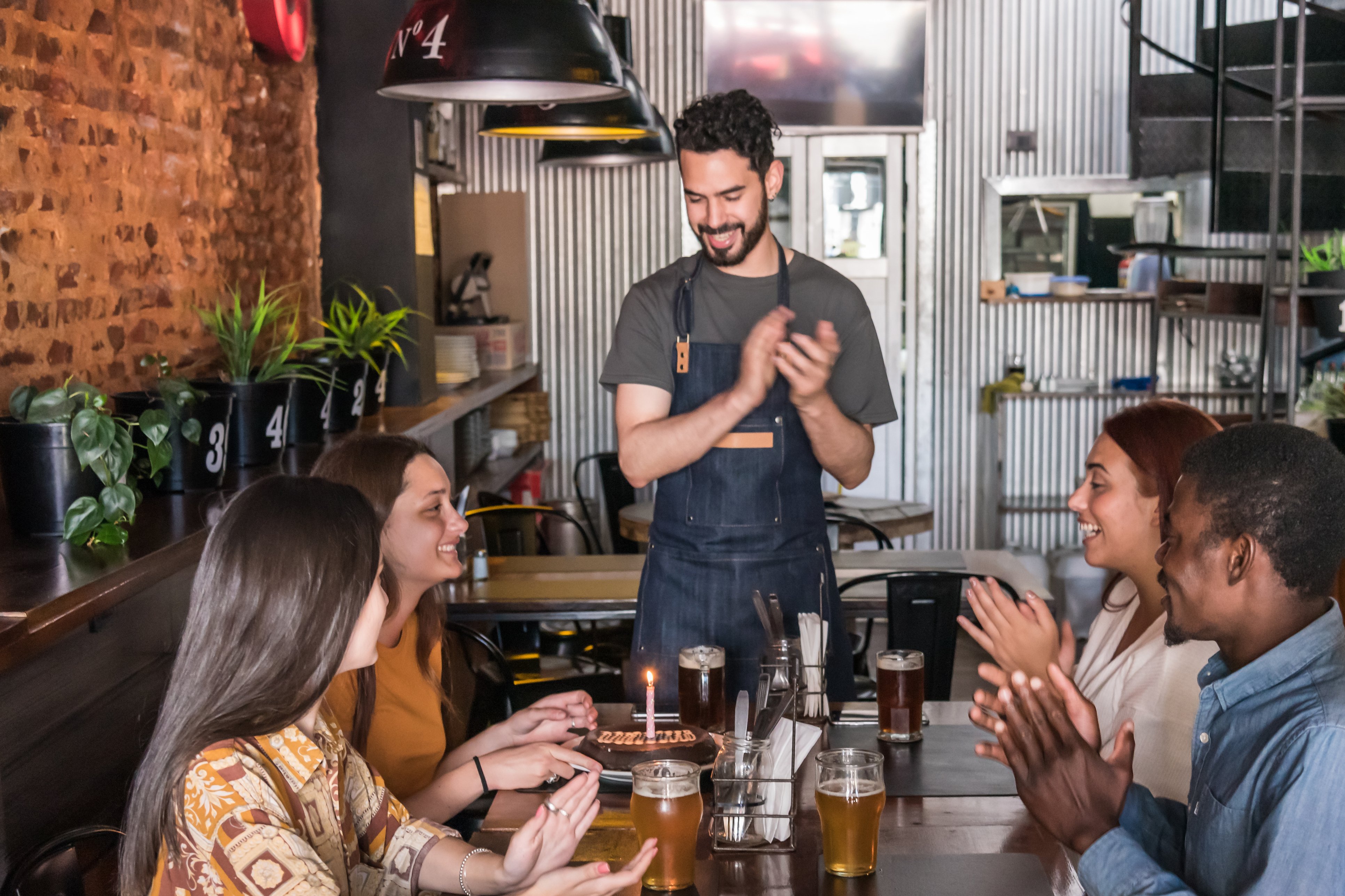 Kundenservice im Restaurant-personalisiertes Erlebnis